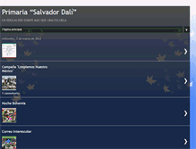Tablet Screenshot of primariadali.blogspot.com