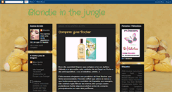Desktop Screenshot of blondieinthejungle.blogspot.com