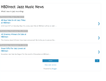 Tablet Screenshot of jazz-music-news.blogspot.com