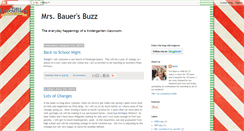 Desktop Screenshot of mrsbauersbuzz.blogspot.com