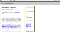 Desktop Screenshot of comicbookmarathon.blogspot.com