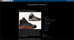 Desktop Screenshot of einzigartigadidas.blogspot.com