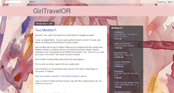 Desktop Screenshot of girltravelor.blogspot.com