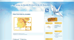 Desktop Screenshot of espisexto.blogspot.com