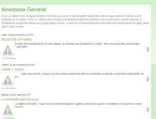 Tablet Screenshot of anestesiaygeneral.blogspot.com