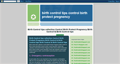 Desktop Screenshot of birthcontroler.blogspot.com