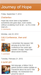 Mobile Screenshot of journeyofhopekurth.blogspot.com