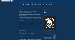 Desktop Screenshot of defenderofourlordgod.blogspot.com