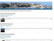 Tablet Screenshot of blogpodroznika.blogspot.com
