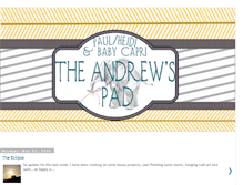 Tablet Screenshot of paulandheidiandrews.blogspot.com
