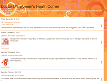 Tablet Screenshot of doctordswomenshealthcorner.blogspot.com