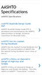 Mobile Screenshot of aashto-specifications.blogspot.com