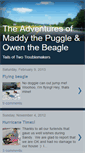 Mobile Screenshot of maddythepuggle.blogspot.com