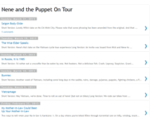 Tablet Screenshot of neneandthepuppet.blogspot.com