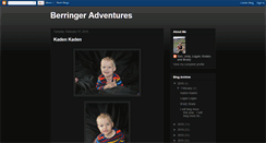 Desktop Screenshot of berringeradventures.blogspot.com