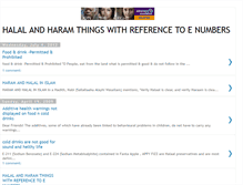 Tablet Screenshot of halalandharamenumbers.blogspot.com