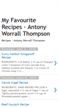 Mobile Screenshot of antonyworrallthompsonrecipes.blogspot.com