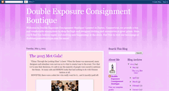 Desktop Screenshot of doubleexposureboutique.blogspot.com