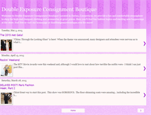 Tablet Screenshot of doubleexposureboutique.blogspot.com