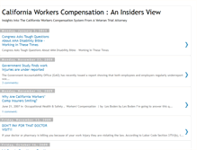 Tablet Screenshot of calworkinjury.blogspot.com