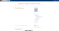 Desktop Screenshot of mobilehomeconsultants.blogspot.com