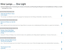 Tablet Screenshot of ninelamps-onelight.blogspot.com