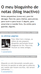 Mobile Screenshot of omeubloguinhodenotas.blogspot.com