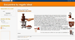 Desktop Screenshot of encuentra-tu-regalo-ideal.blogspot.com