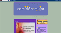 Desktop Screenshot of comisionmujerzonalsiete.blogspot.com