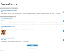 Tablet Screenshot of carmenelectrablogszhz.blogspot.com