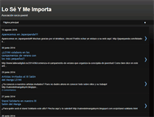 Tablet Screenshot of loseymeimporta.blogspot.com