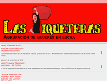 Tablet Screenshot of las-piqueteras.blogspot.com