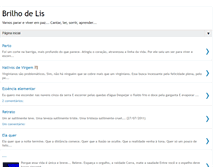 Tablet Screenshot of brilhodelis.blogspot.com