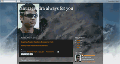 Desktop Screenshot of anuragendranigam.blogspot.com