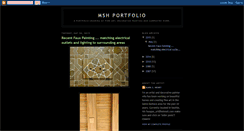 Desktop Screenshot of mshportfolio.blogspot.com