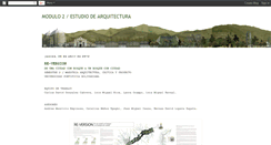 Desktop Screenshot of modulo2arquitectura.blogspot.com