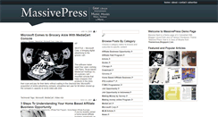 Desktop Screenshot of demo-massive-template.blogspot.com