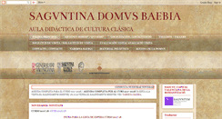 Desktop Screenshot of domusbaebia.blogspot.com