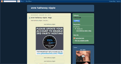 Desktop Screenshot of annehathawaynippleblogspkv.blogspot.com