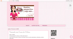 Desktop Screenshot of claudine-pastelespanquecitosyalgomas.blogspot.com