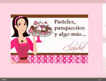 Tablet Screenshot of claudine-pastelespanquecitosyalgomas.blogspot.com