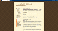 Desktop Screenshot of ikt-nettverk.blogspot.com