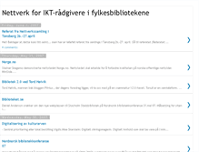 Tablet Screenshot of ikt-nettverk.blogspot.com