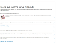 Tablet Screenshot of escolacaminhofeliz.blogspot.com