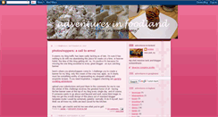 Desktop Screenshot of adventuresinfoodland.blogspot.com