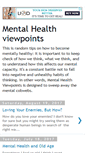 Mobile Screenshot of mentalhealthviewpoints.blogspot.com