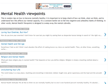 Tablet Screenshot of mentalhealthviewpoints.blogspot.com