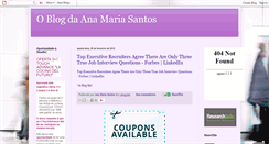 Desktop Screenshot of anamariasantosblog.blogspot.com