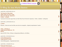 Tablet Screenshot of anamariasantosblog.blogspot.com
