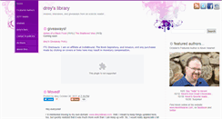 Desktop Screenshot of dreyslibrary.blogspot.com